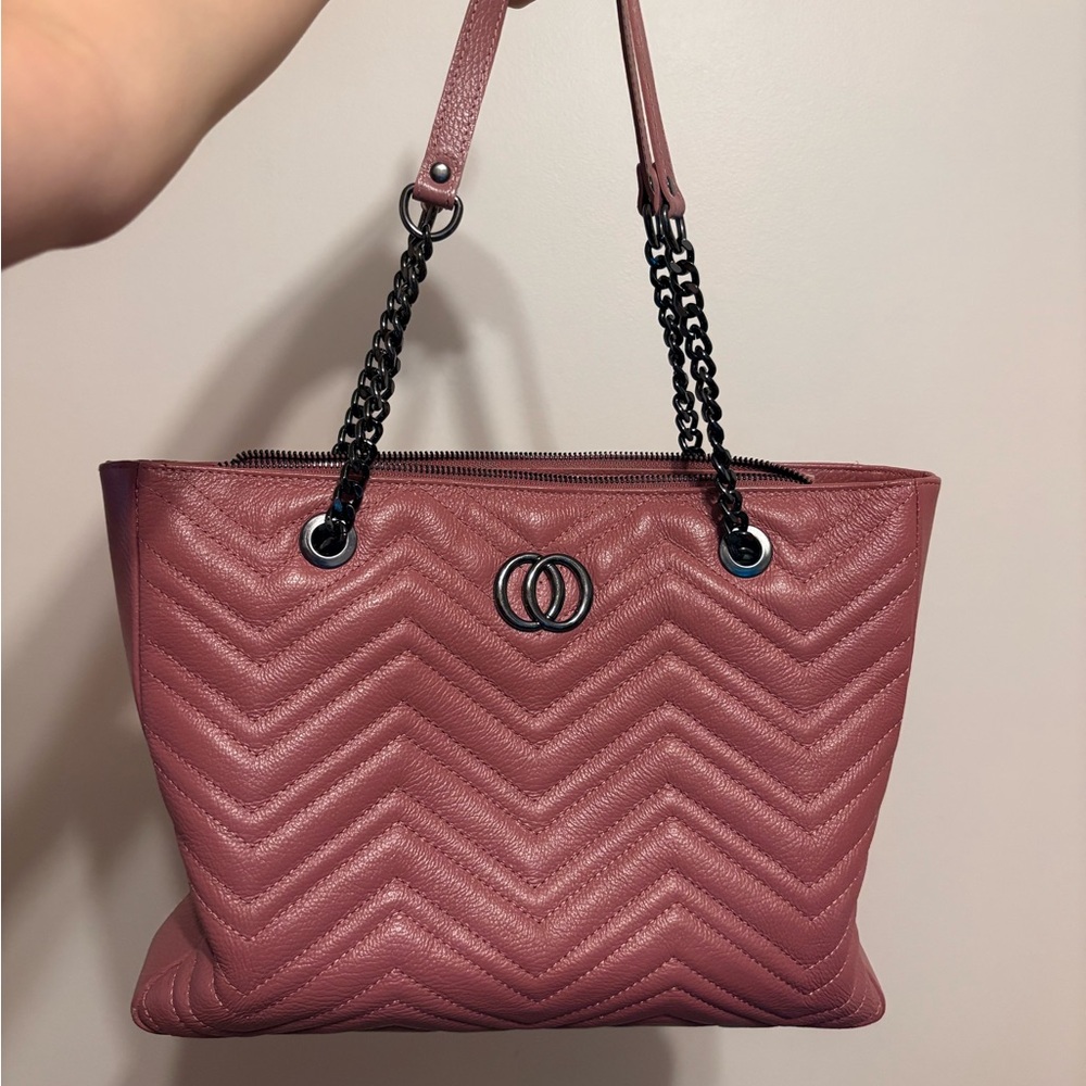 Borse in Pelle Italian Leather Satchel